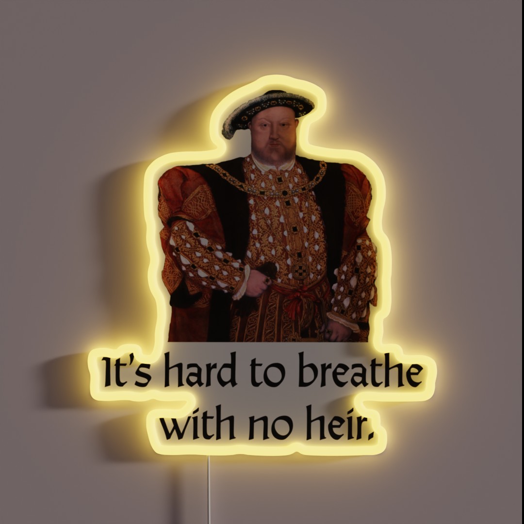 Henry VIII RGB Neon Sign Henry VIII RGB Neon Sign