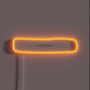 Here I Am Send Me RGB Neon Sign