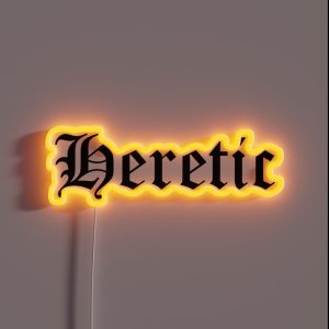 Heretic RGB Neon Sign