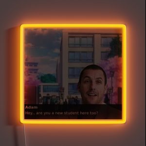 Hey Are You A New Student RGB Neon Sign