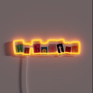 Hi Bestie RGB Neon Sign Hi Bestie RGB Neon Sign