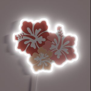 Hibiscus RGB Neon Sign Hibiscus RGB Neon Sign