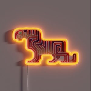 Hidden Tiger Alt RGB Neon Sign