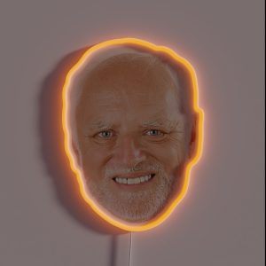 Hide The Pain Harold RGB Neon Sign