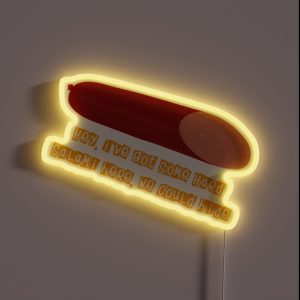 Hide The Salami RGB Neon Sign Hide The Salami RGB Neon Sign