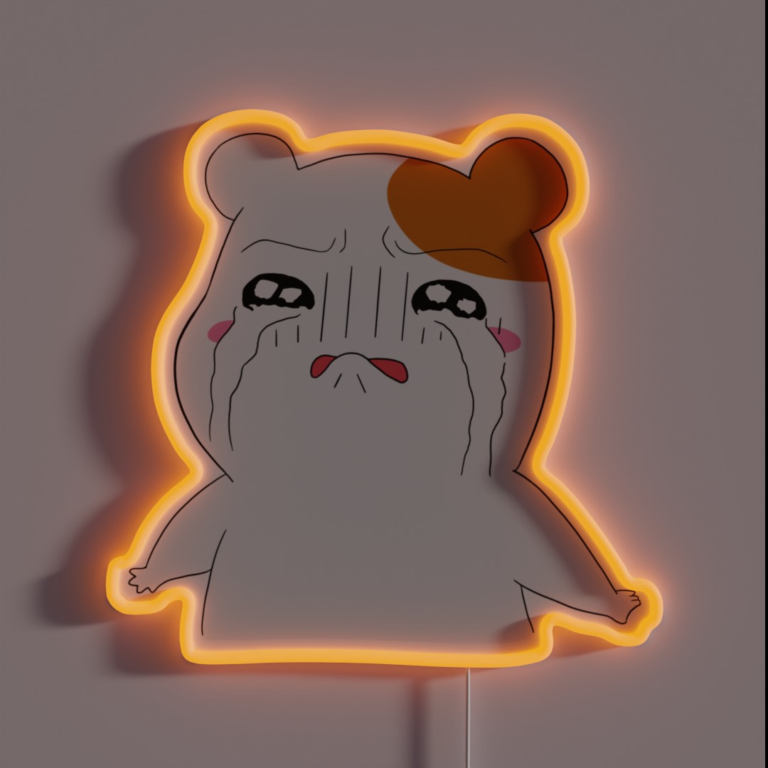 High Quality Ebichu Crying RGB Neon Sign High Quality Ebichu Crying RGB Neon Sign