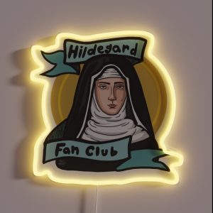 Hildegard Von Bingen RGB Neon Sign