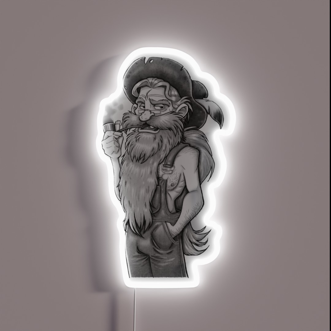 Hillbilly RGB Neon Sign Hillbilly RGB Neon Sign