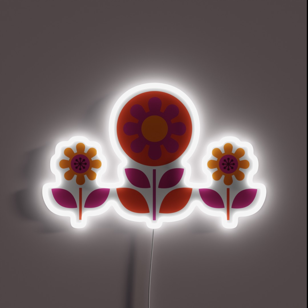 Hills And Daylesford Pink RGB Neon Sign Hills And Daylesford Pink RGB Neon Sign