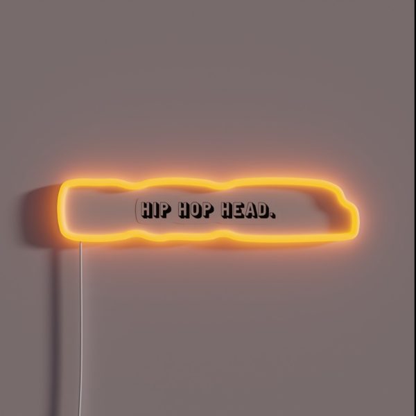 Hip Hop Head Future RGB Neon Sign