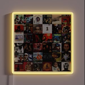 HIP HOP HISTORY RGB Neon Sign HIP HOP HISTORY RGB Neon Sign