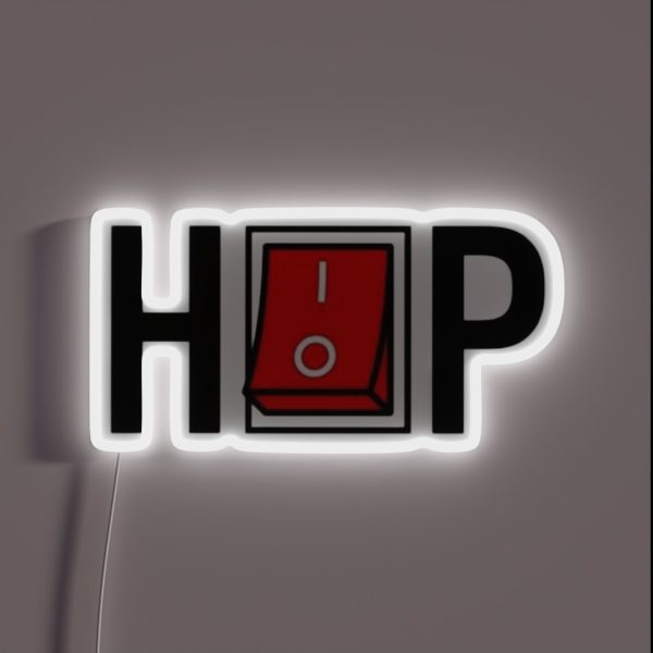 HIP HOP RGB Neon Sign