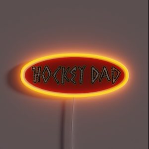 HOCKEY DAD BAND RGB Neon Sign HOCKEY DAD BAND RGB Neon Sign