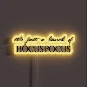Hocus Pocus RGB Neon Sign