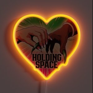 Holding Space RGB Neon Sign