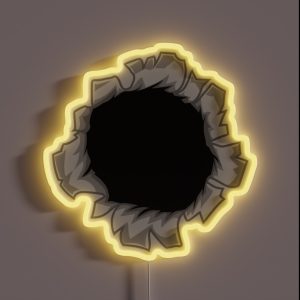 Hole RGB Neon Sign