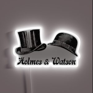 Holmes And Watson RGB Neon Sign