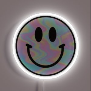 Holo Smile RGB Neon Sign