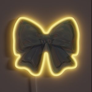 Holographic Bow RGB Neon Sign
