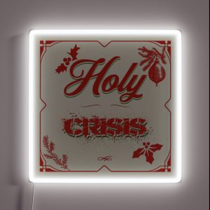Holy Crisis RGB Neon Sign Holy Crisis RGB Neon Sign