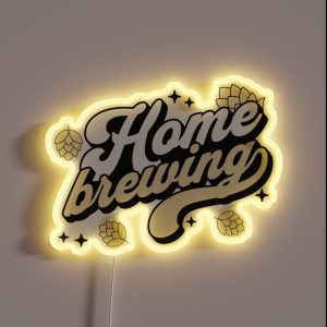 Home Brewing Homebrew Craft Beer Hobby Brewer Gift RGB Neon Sign