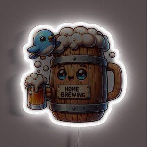 Home Brewing Homebrew Craft Beer Hobby Brewer Gift RGB Neon Sign