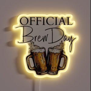 Home Brewing Homebrew Craft Beer Hobby Brewer Gift RGB Neon Sign