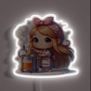 Home Brewing Homebrew Cute Craft Beer Hobby Brewer Gift RGB Neon Sign