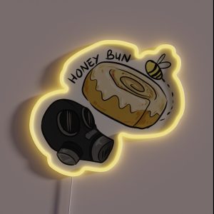 Honey Bun BREAD RGB Neon Sign