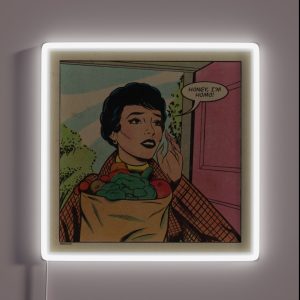 Honey I M Homo RGB Neon Sign