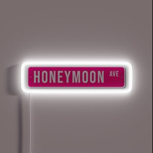 Honeymoon Ave RGB Neon Sign
