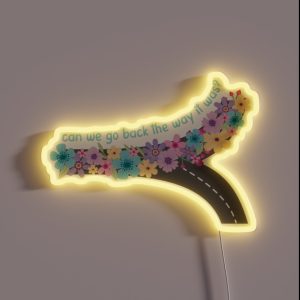 Honeymoon Avenue Lyrics RGB Neon Sign