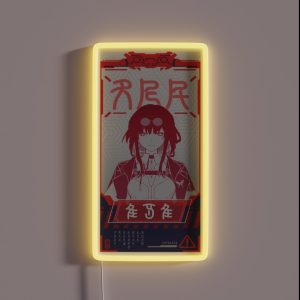 Honkai Star Rail Wanted Kafka RGB Neon Sign