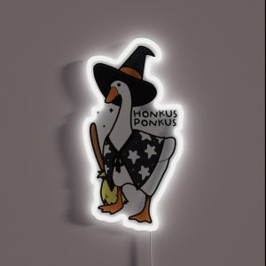 Honkus Ponkus Goose RGB Neon Sign