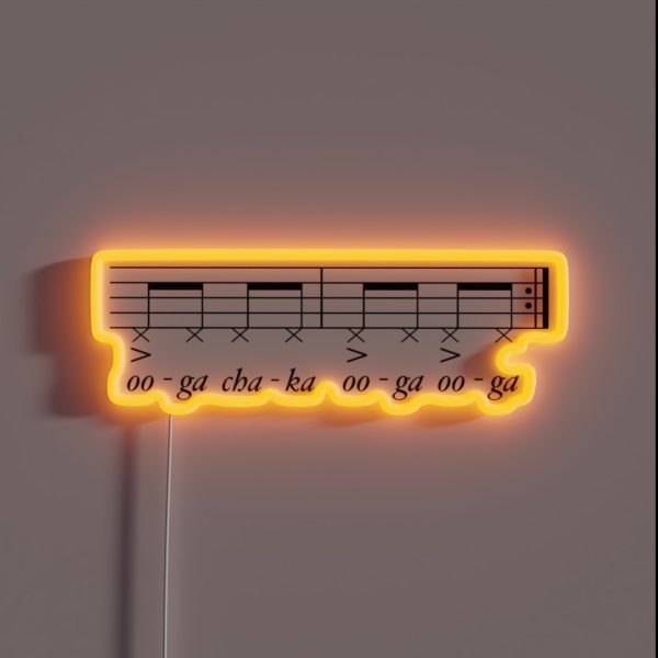 Hooked On A Feelin RGB Neon Sign