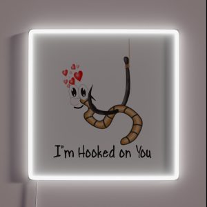 HOOKED ON YOU RGB Neon Sign HOOKED ON YOU RGB Neon Sign