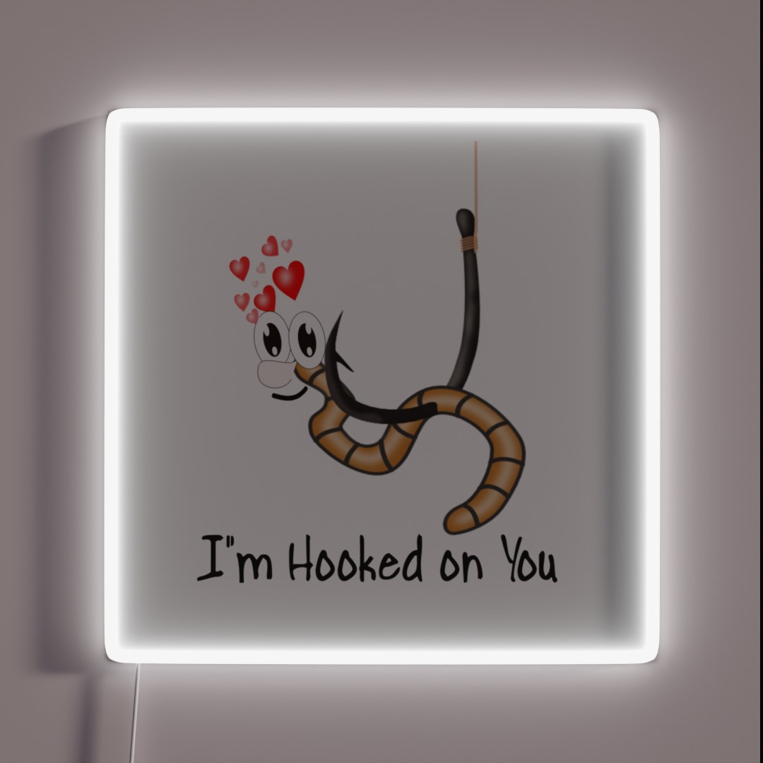 HOOKED ON YOU RGB Neon Sign HOOKED ON YOU RGB Neon Sign