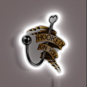 Hooked On You RGB Neon Sign Hooked On You RGB Neon Sign