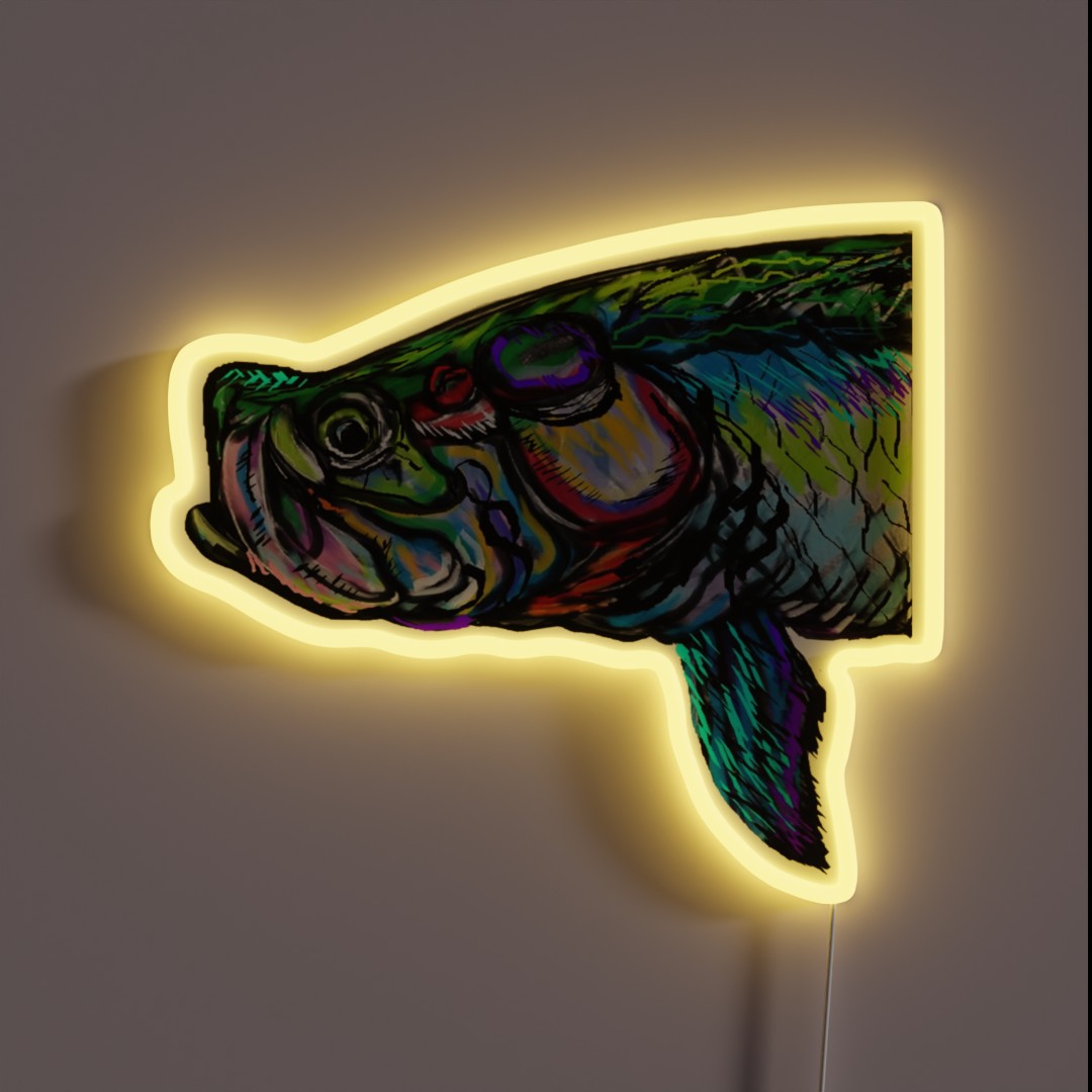 Hooked RGB Neon Sign Hooked RGB Neon Sign