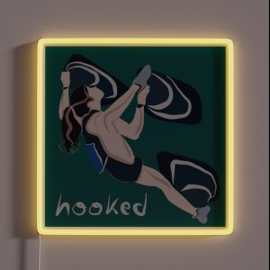 Hooked RGB Neon Sign