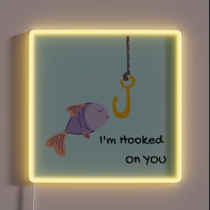 Hooked RGB Neon Sign Hooked RGB Neon Sign