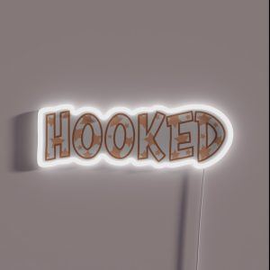 Hooked RGB Neon Sign
