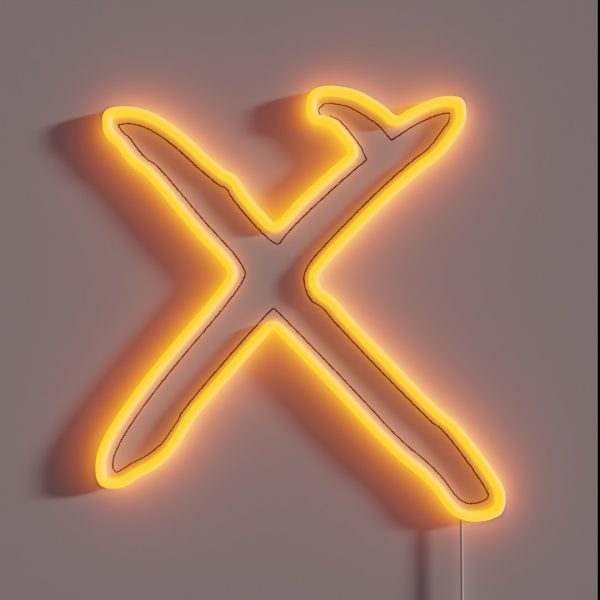 Hooked X RGB Neon Sign