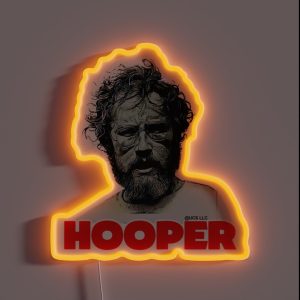 Hooper Jaws RGB Neon Sign Hooper Jaws RGB Neon Sign