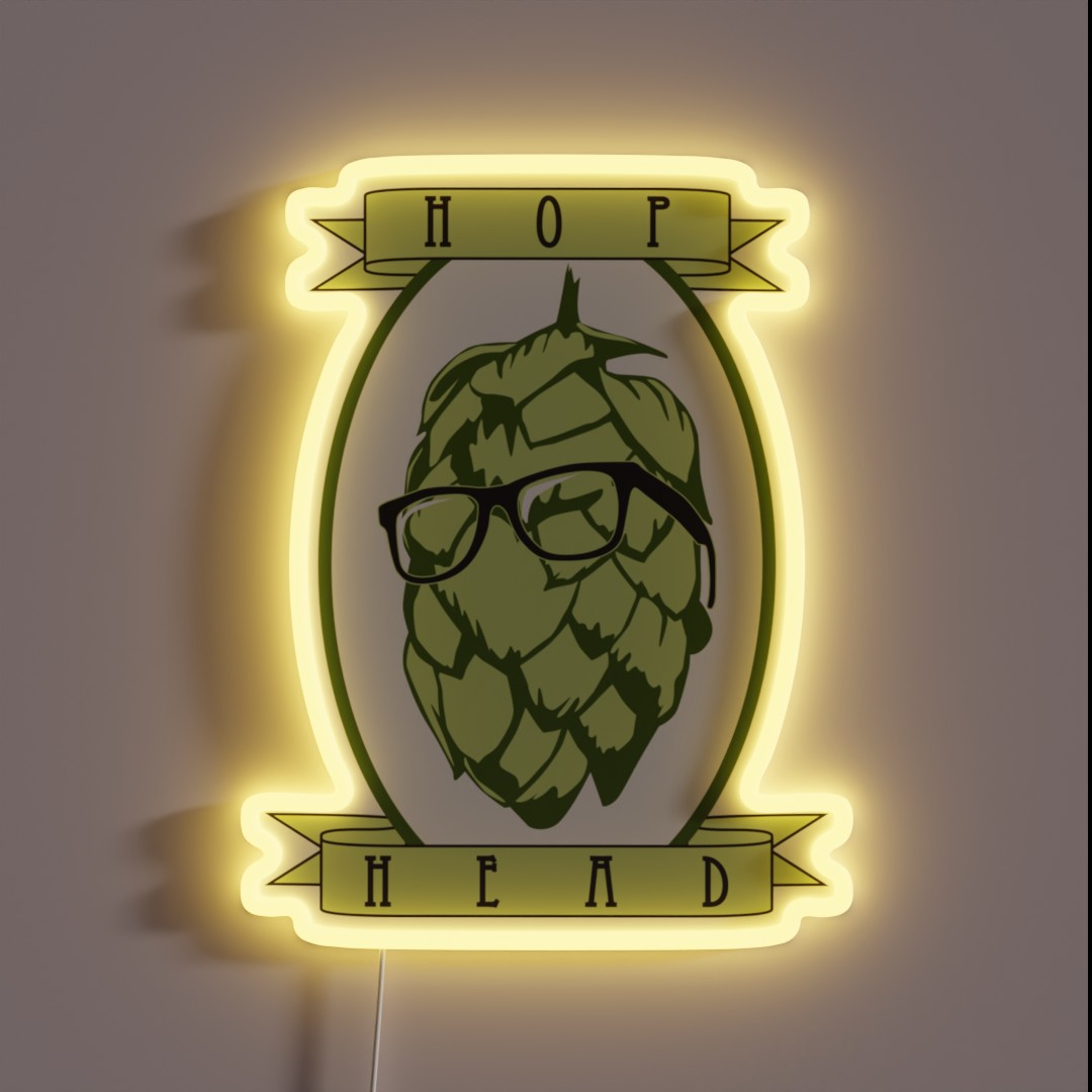 Hop Head RGB Neon Sign Hop Head RGB Neon Sign
