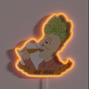 Hop Head RGB Neon Sign