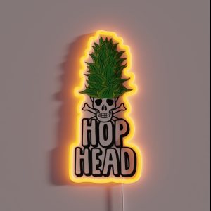Hophead Hop Head RGB Neon Sign Hophead Hop Head RGB Neon Sign