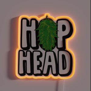 Hophead Hop Head RGB Neon Sign Hophead Hop Head RGB Neon Sign