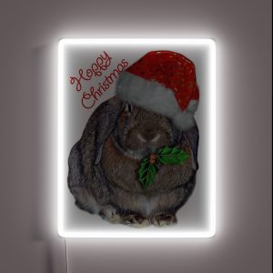 HOPPY CHRISTMAS RGB Neon Sign