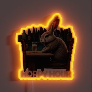 Hoppy Hour RGB Neon Sign Hoppy Hour RGB Neon Sign